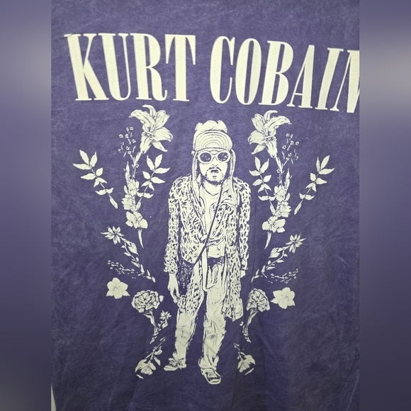 Kurt Cobain T-Shirt, Size Large NWOT - Picture 2 of 5